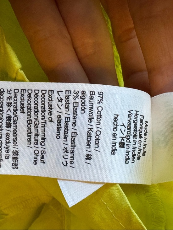 J. Crew Square Neck Puff Sleeve Top in Chartreuse - Picture 6 of 7